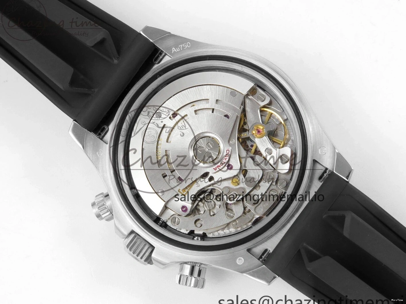 MiroTime 1225 Daytona 116519 QF 1:1 Best Edition Black Grey Dial on Oysterflex Strap SH4130 V11（Gain Weight） Classic 169